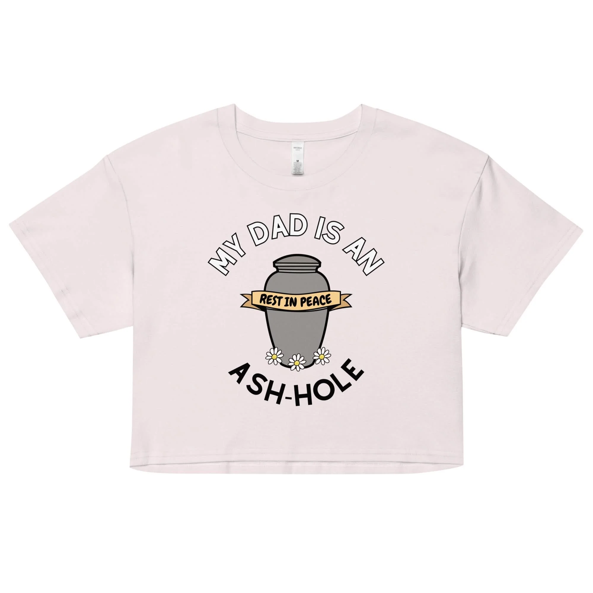 Ash-hole Dad's Crop Top - Image 6