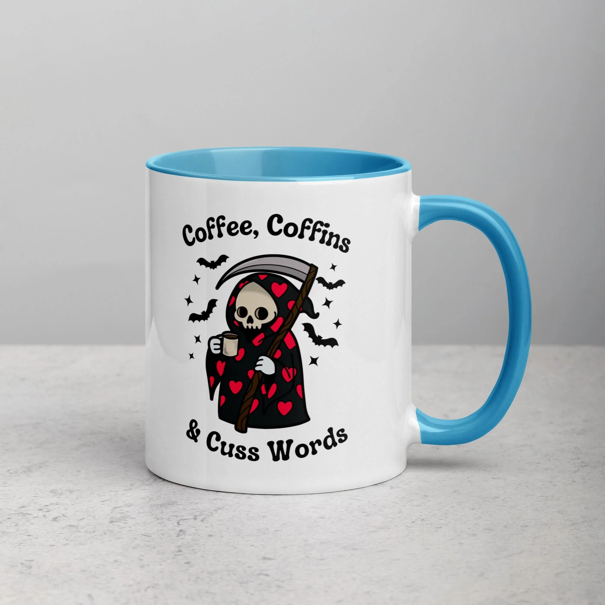 Coffee, Coffins, & Cuss Words Mug - Image 18
