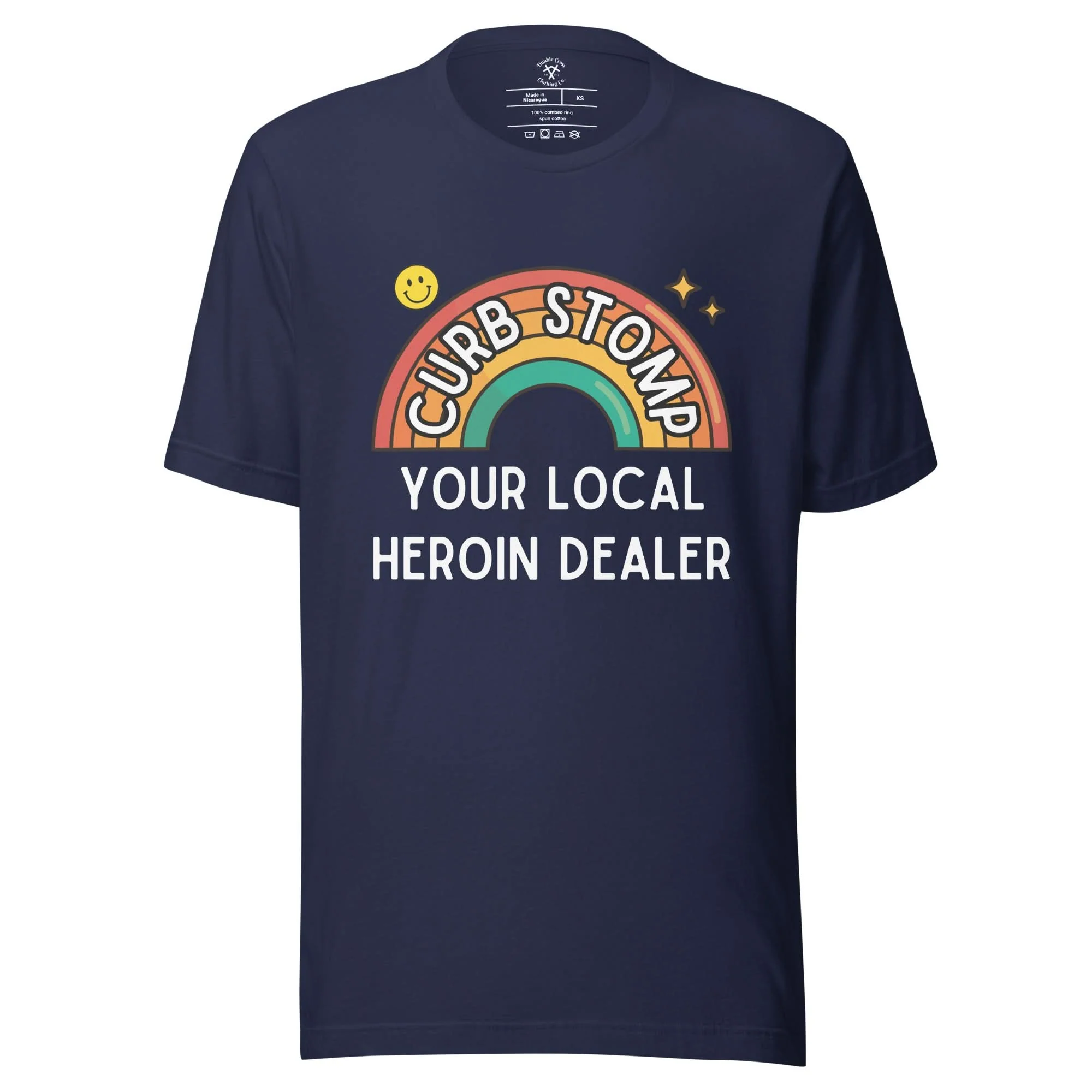 Curb Stomp Your Local Heroin Dealer T-Shirt - Image 7