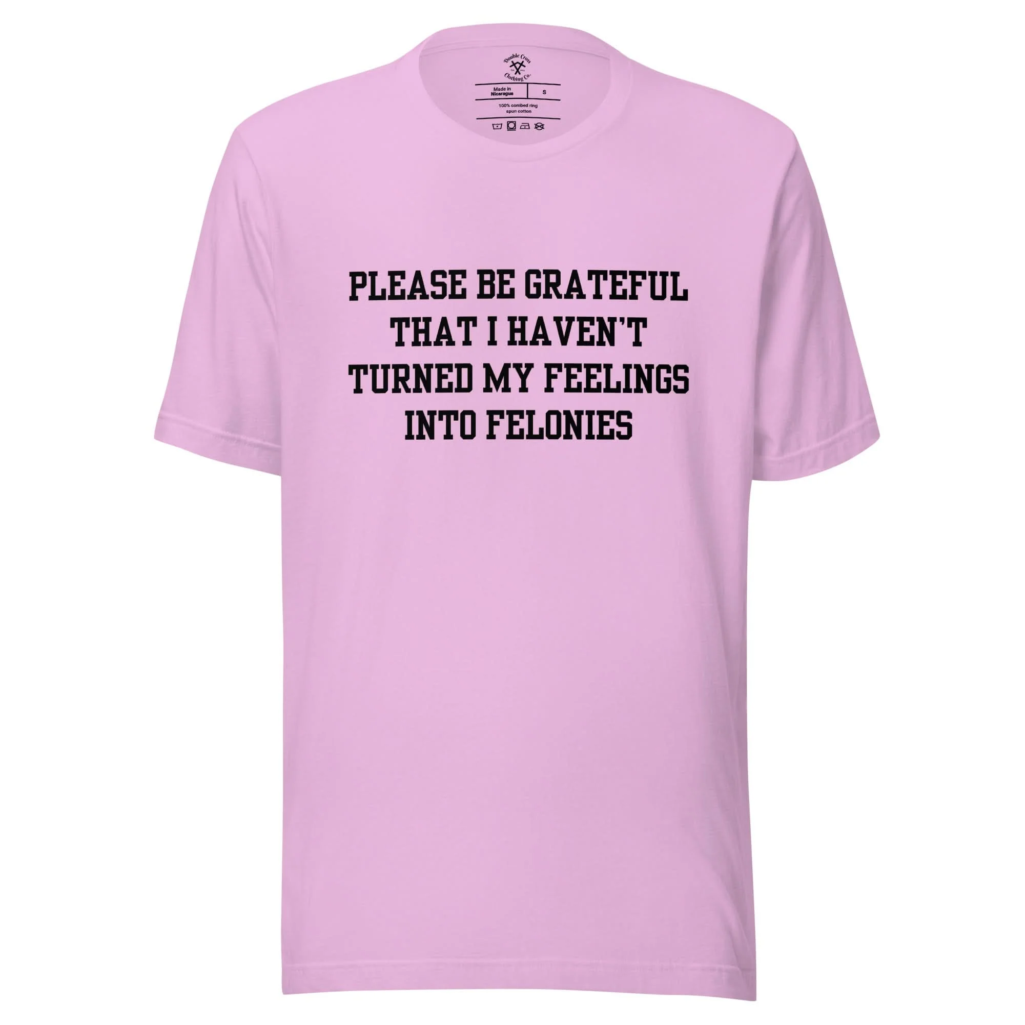 Feelings Into Felonies T-Shirt - Image 3