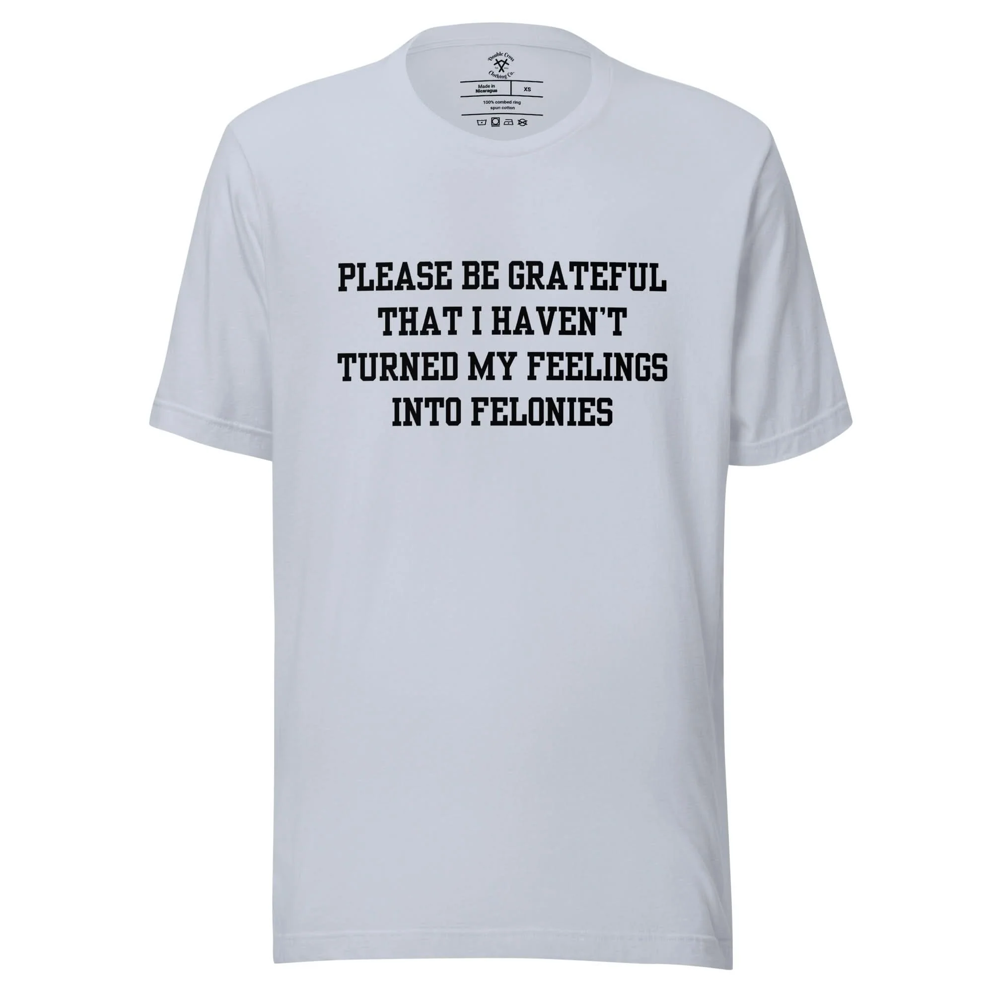 Feelings Into Felonies T-Shirt - Image 4