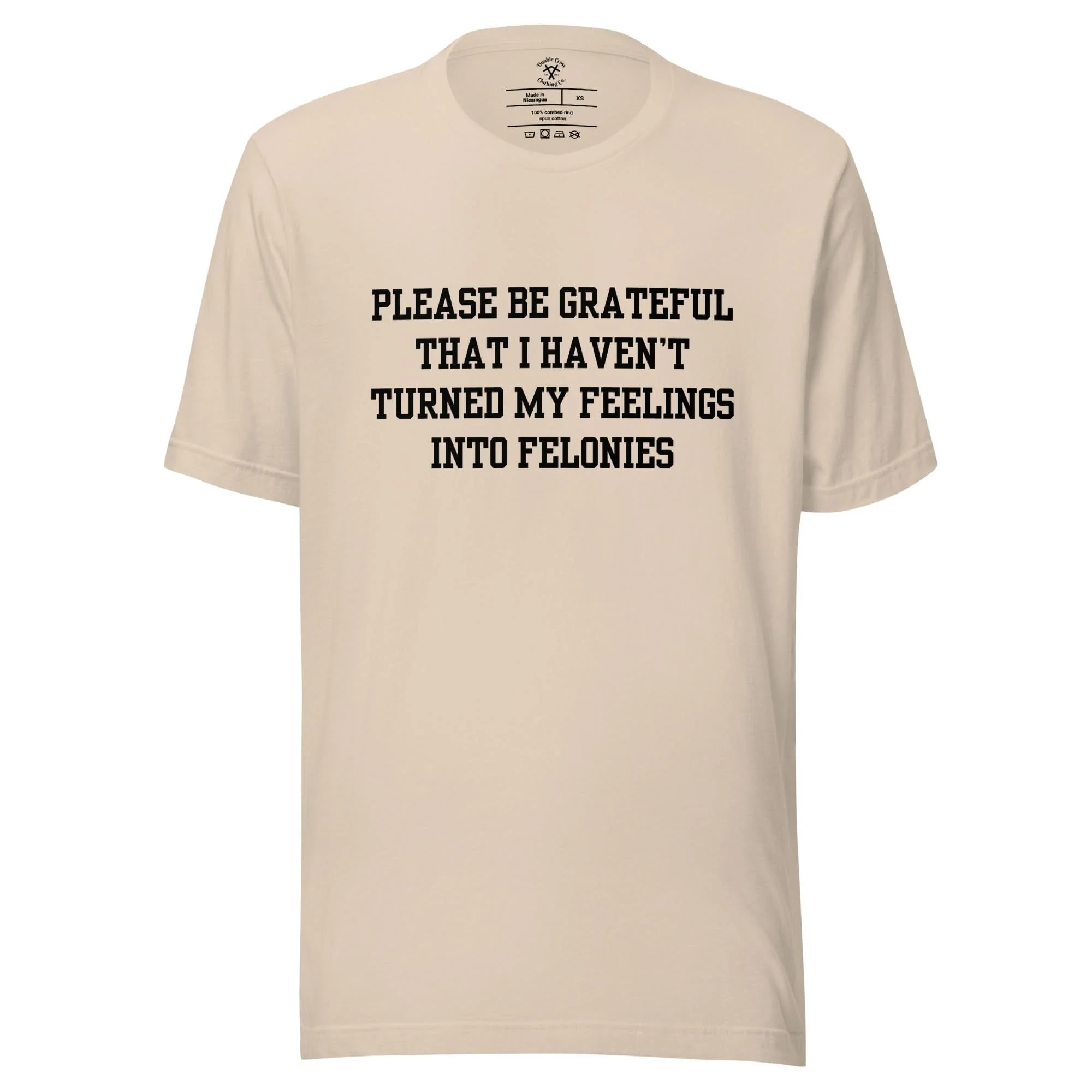 Feelings Into Felonies T-Shirt - Image 5