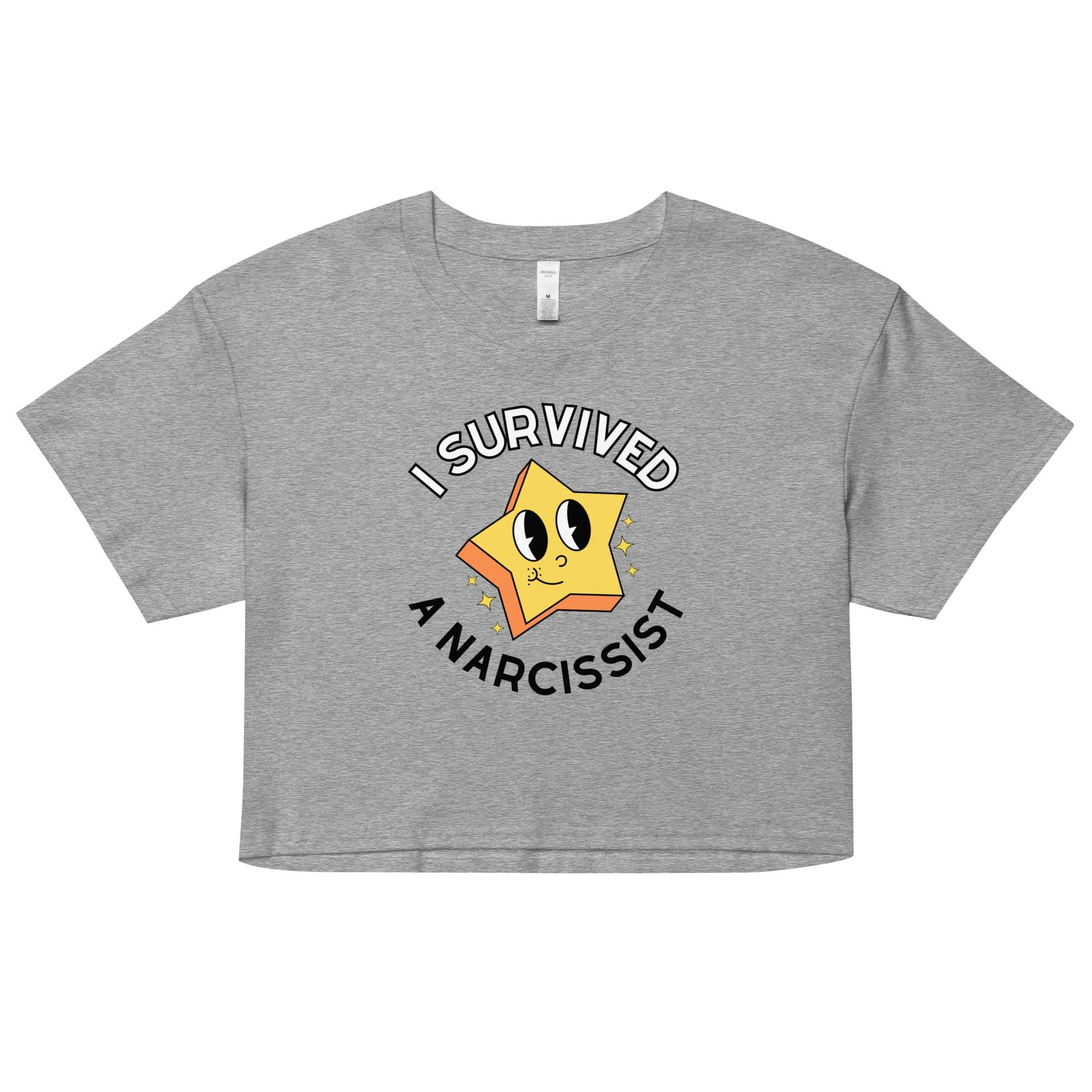 I Survived a Narcissist Crop Top - Image 5