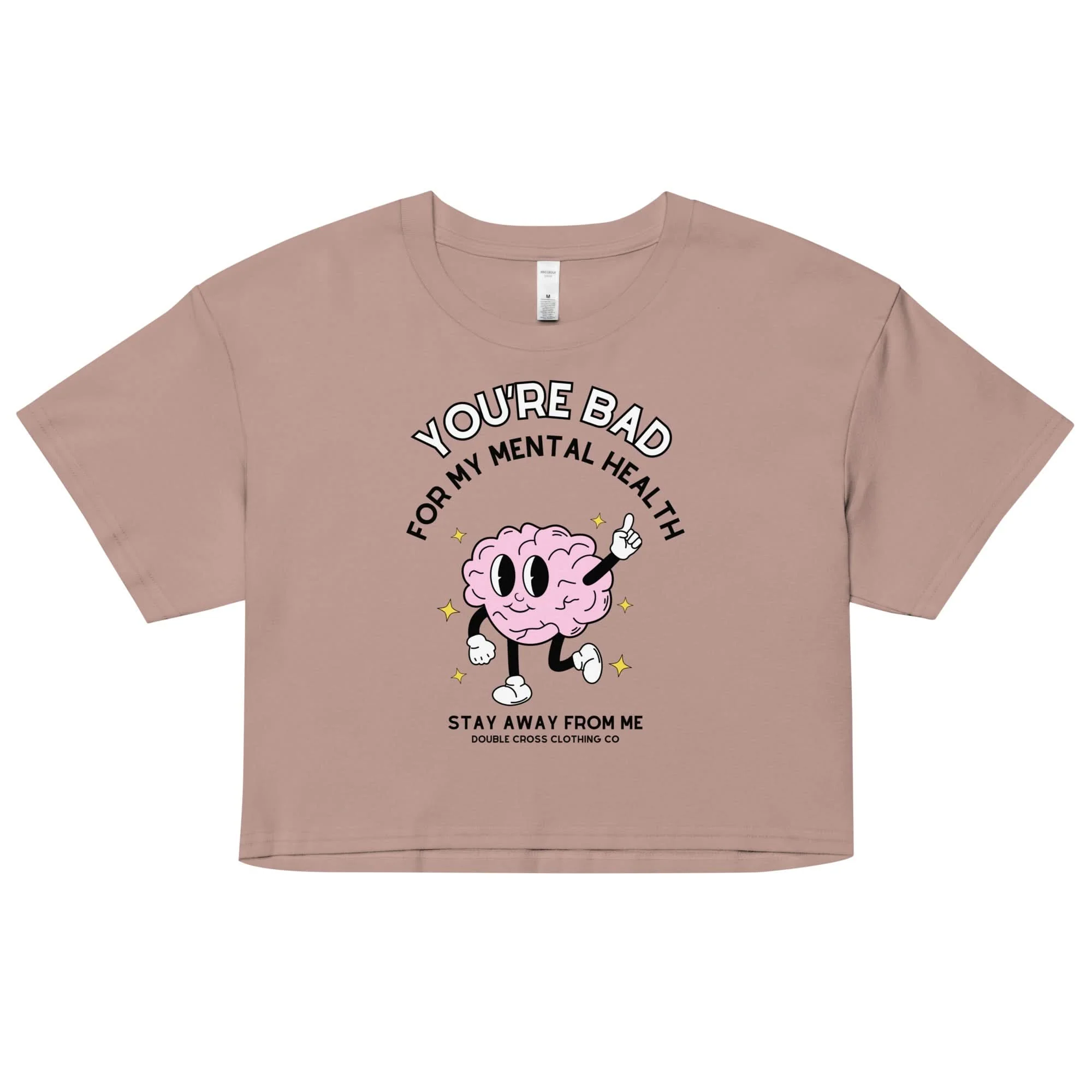 My Mental Health Crop Top - Image 4
