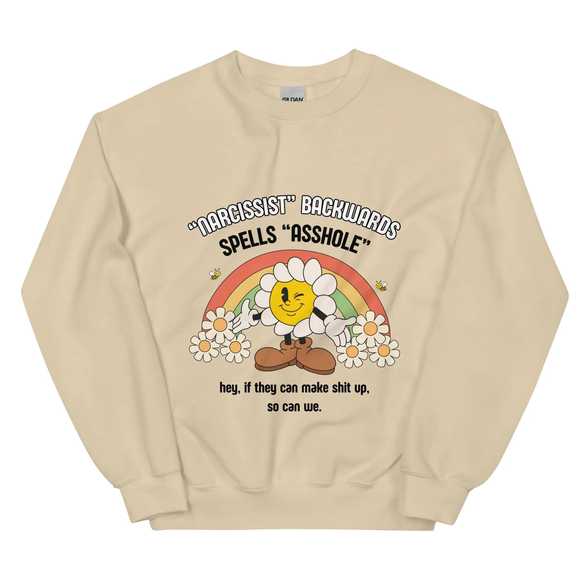 Narcissist Backwards Crewneck - Image 4