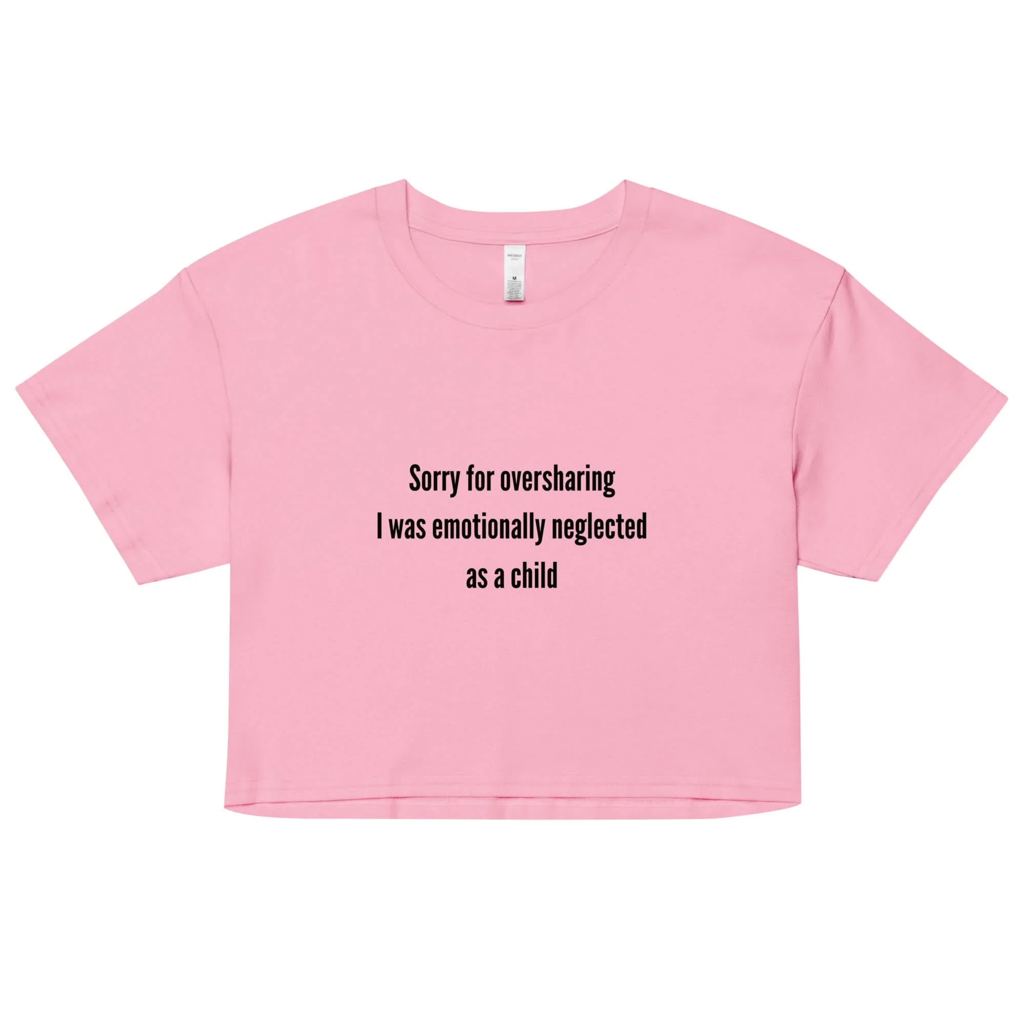 Oversharing Crop Top - Image 3