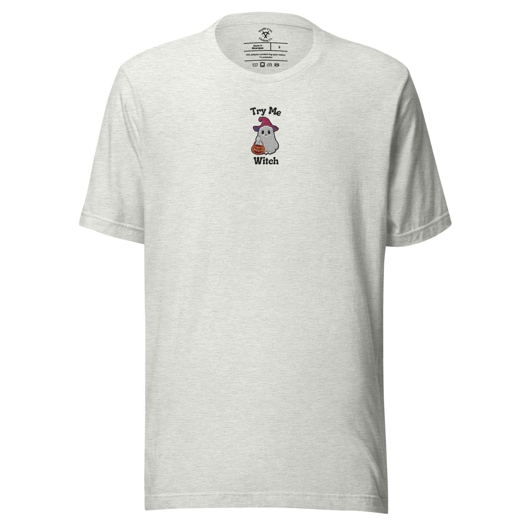 Try Me, Witch Embroidered T-Shirt - Image 11