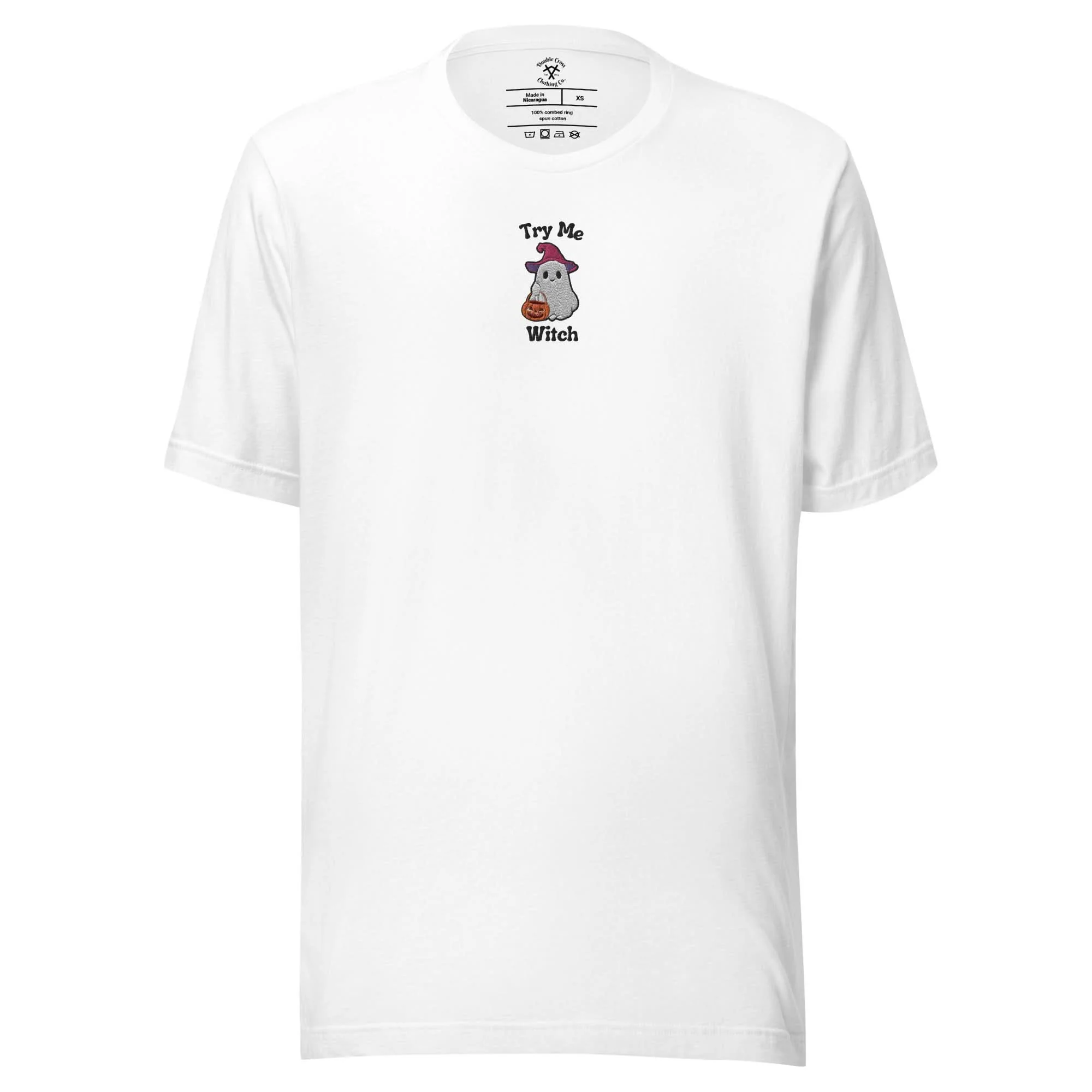 Try Me, Witch Embroidered T-Shirt - Image 7