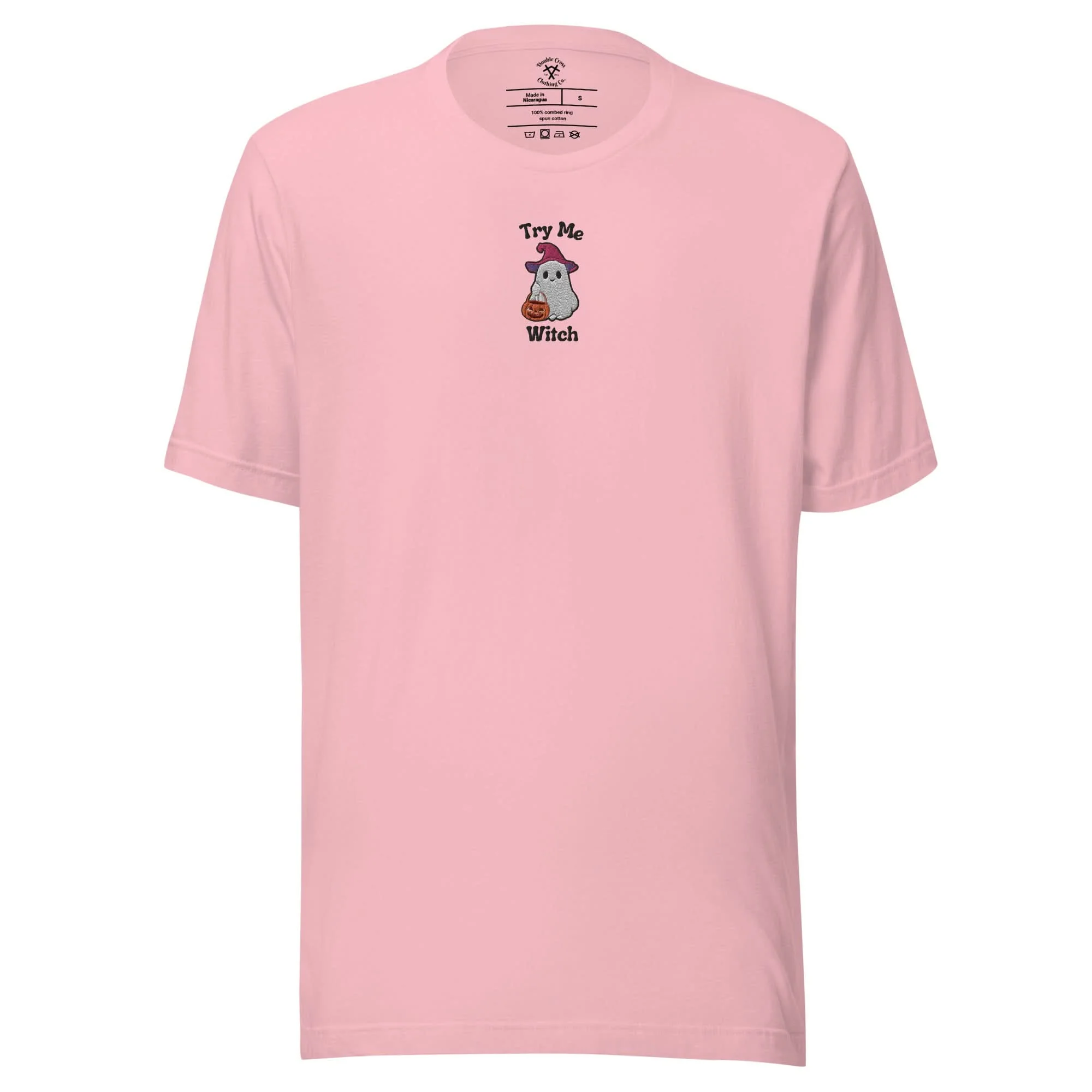 Try Me, Witch Embroidered T-Shirt - Image 8